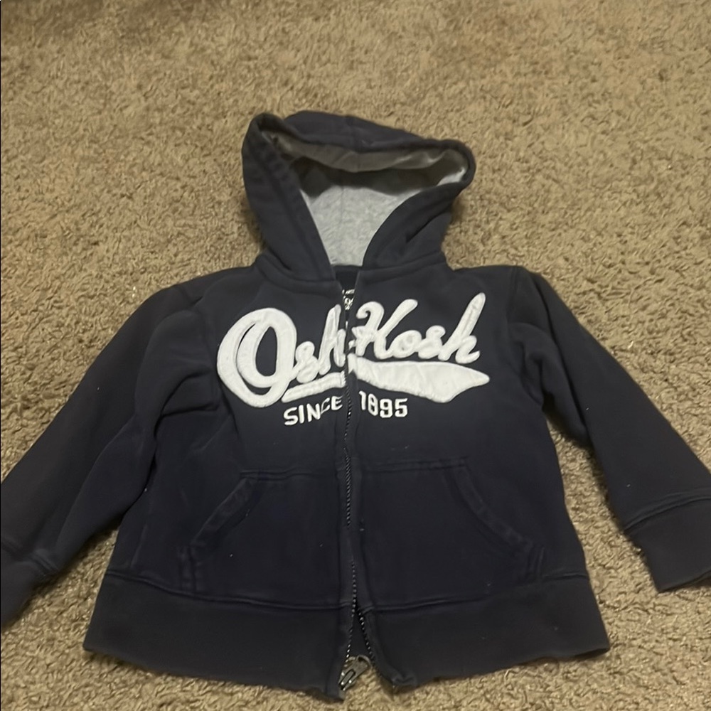 OshKosh B'gosh Navy Blue Kids Hoodie